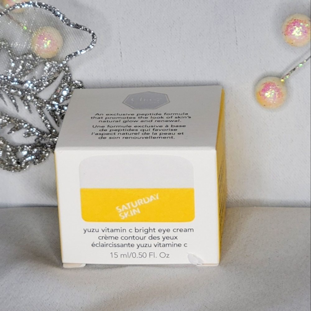 BNIB Saturday Skin C Bright eye cream.